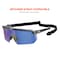 Ergodyne AEGR-AFASM, Safety Glasses, Anti-Scratch & Fog-Off+, Blue Mirror Lens, Clear Smoke Frame AEGR-AFASM - alternate 9